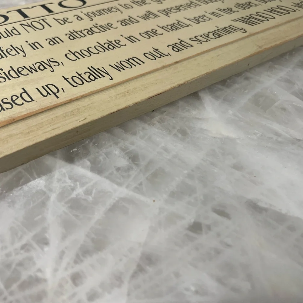 Sawdust City Wooden Sign
